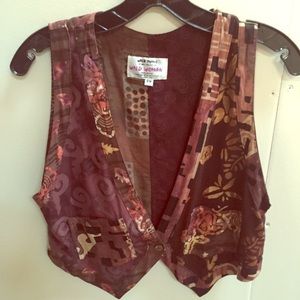 Batik Print Wild Woman Vest $8✴️2/$12✴️3/$15